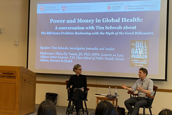 Power and Money in Global Health Event Photo