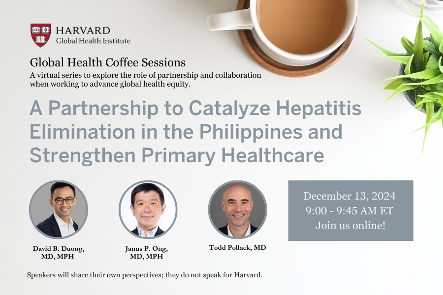 A Partnership to Catalyze Hepatitis Elimination in the Philippines and Strengthen Primary Healthcare Flyer Image