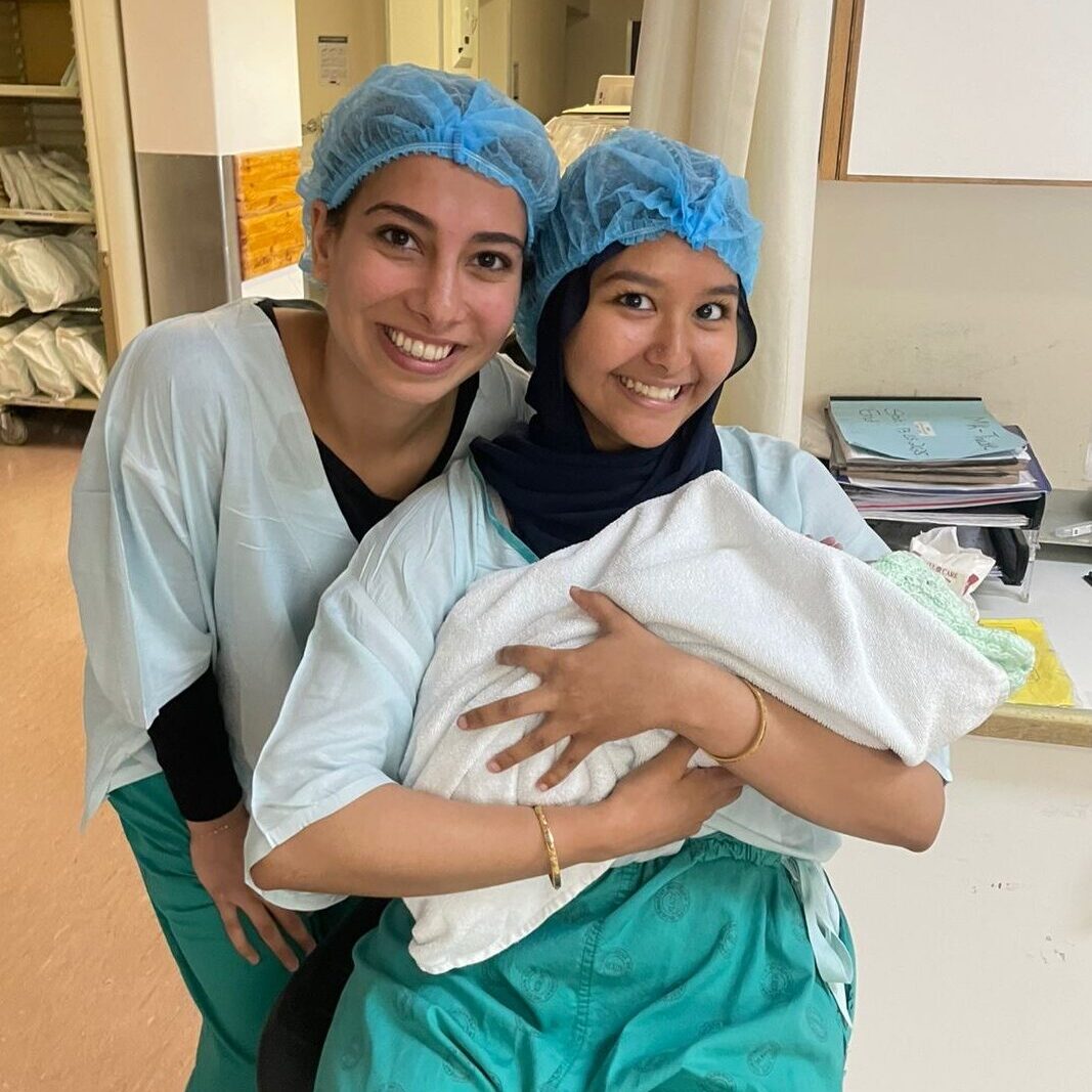 Myra Bhathena photo in hospital