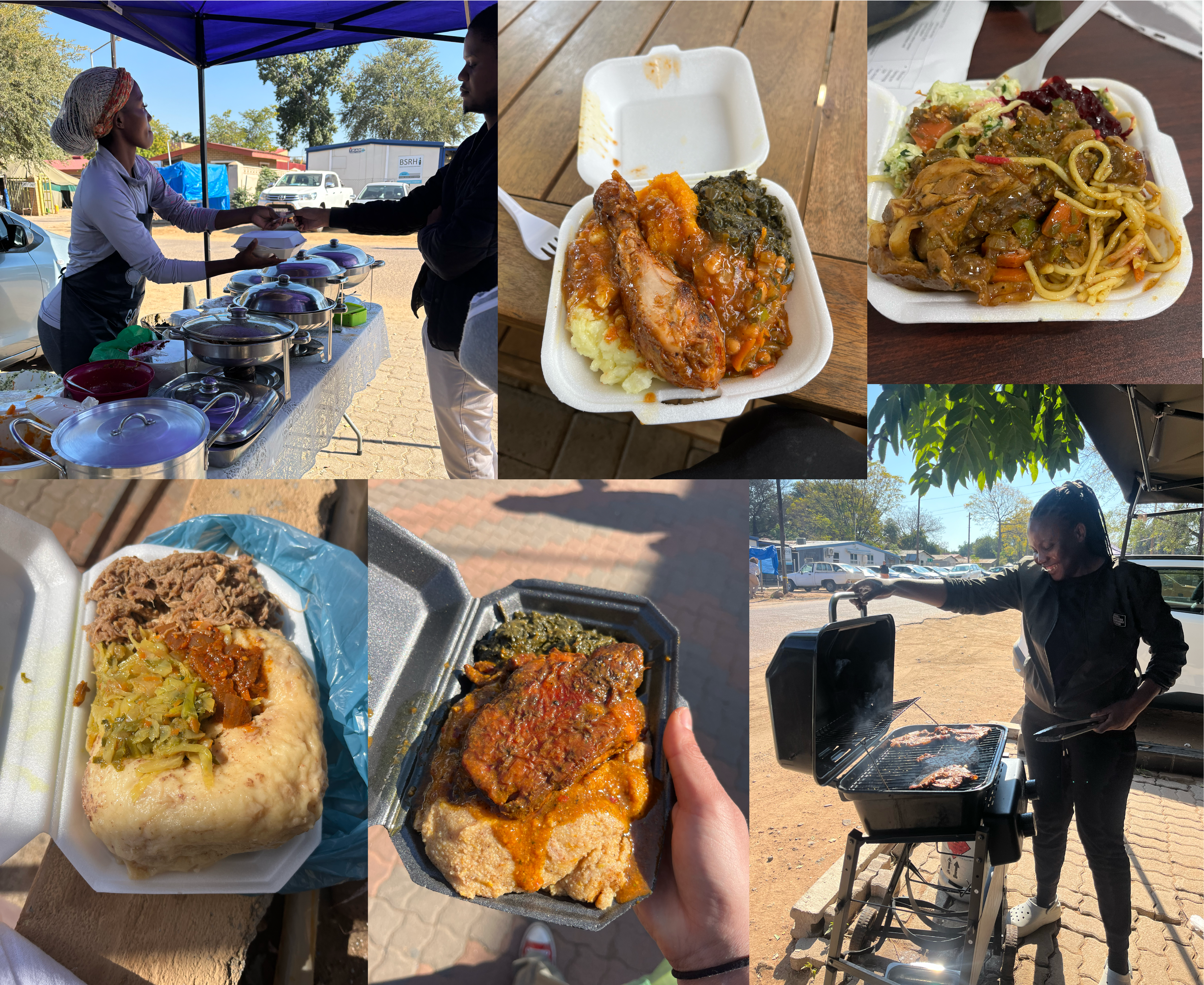 Pictures of traditional food.