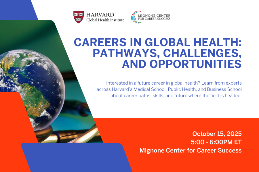 Careers in Global Health Pathways, Challenges, and Opportunities 10-15-25 (no QR code)