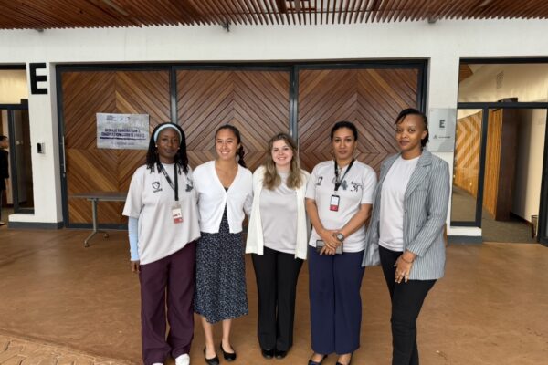 Group of Doctors and Researchers posing for a picture in University of Cape Town