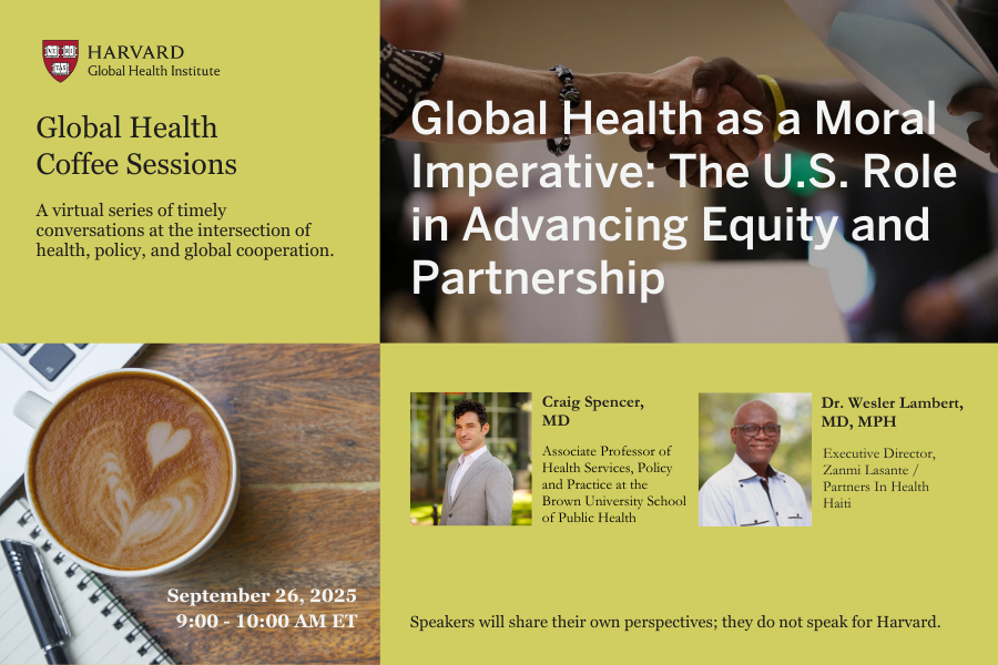 September 26th Promotional Image with Headshots of the speakers