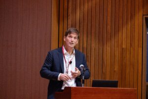 Matthew Bonds presenting at HGHI event on 9-18-2025