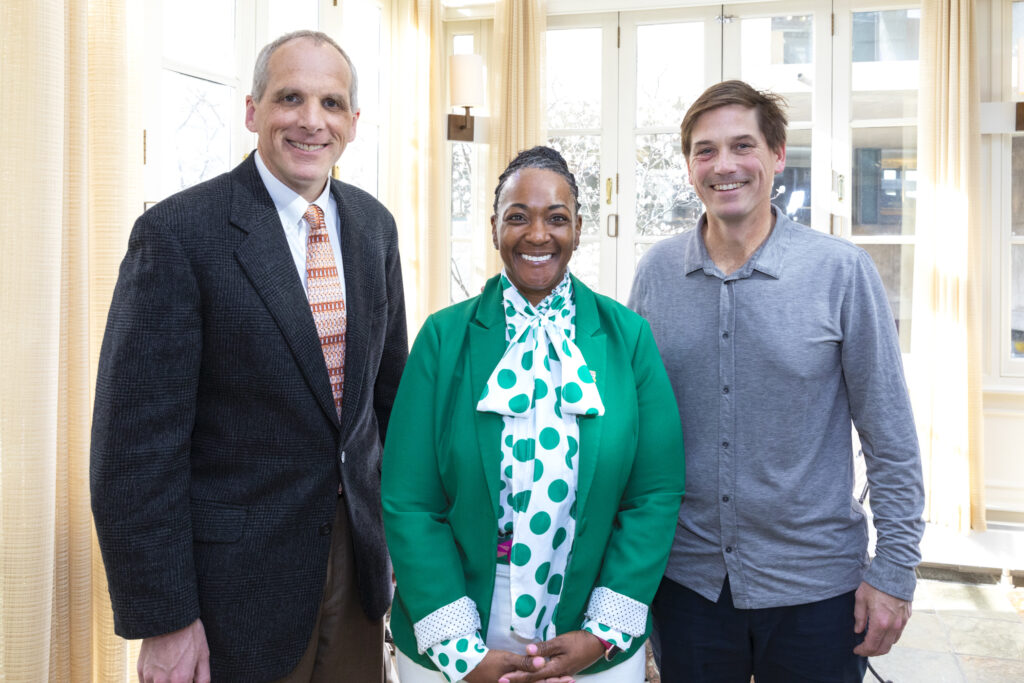 (Left to right) David Jones, Dee Jordan, and Matthew Bonds