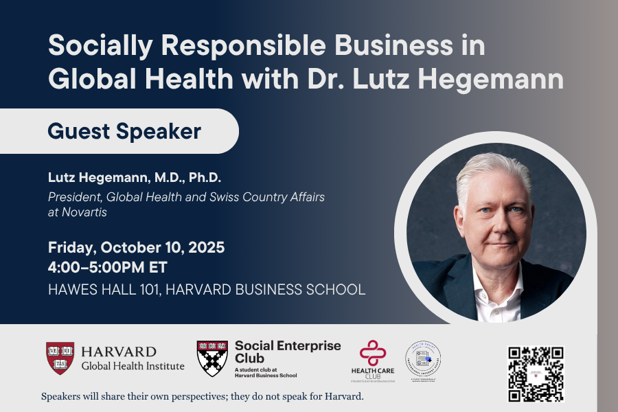 Socially Responsible Business in Global Health 10-10-25 Promo Image (900x600px)
