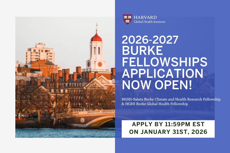 Applications are now open for the 2026-2027 HGHI Burke Fellowships ...