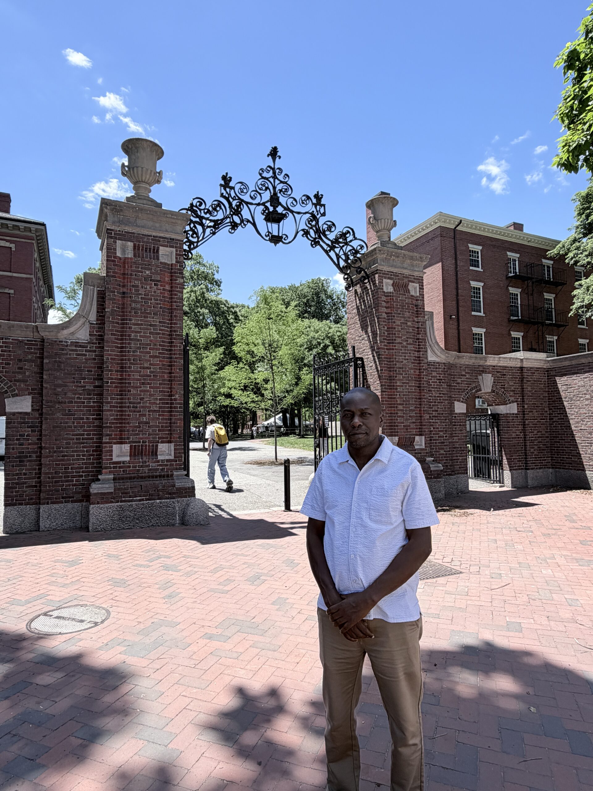Photo on the Harvard campus.