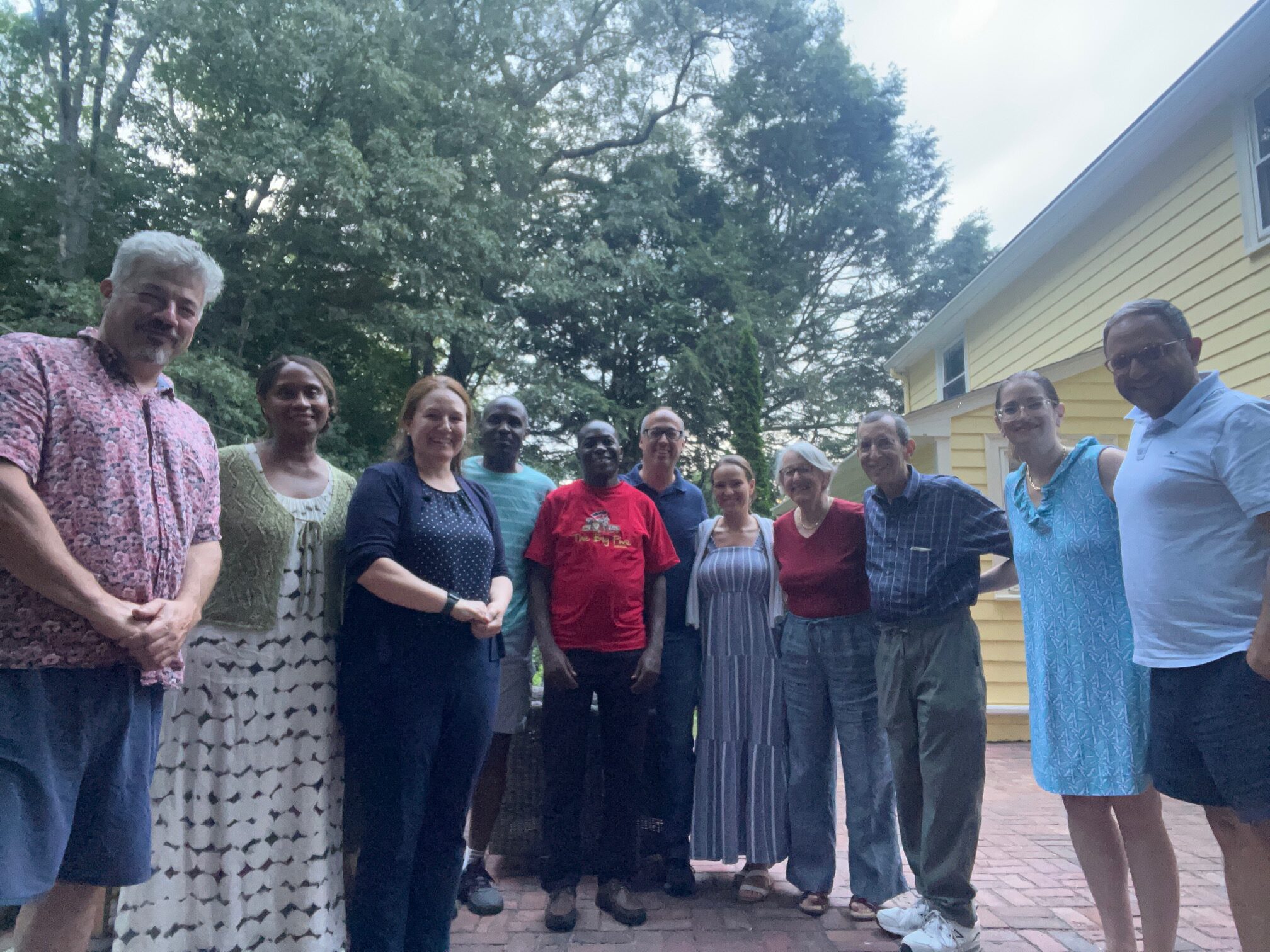 A photo of the retreat with faculty members in Pediatric Infectious Diseases and Global Health, Massachusetts General Hospital