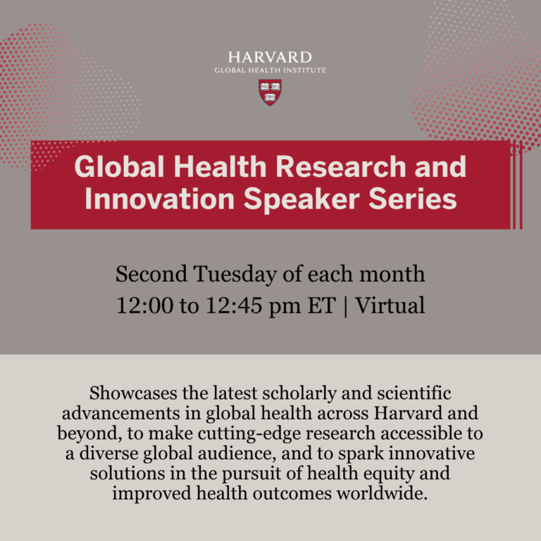 Global Health Research and Innovation Series Generic Image
