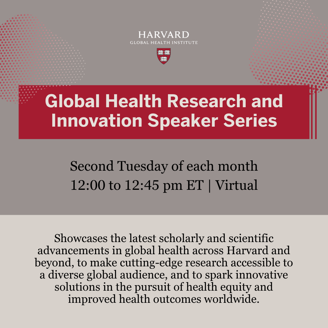 Global Health Research and Innovation Series Generic Image